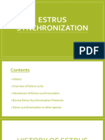 Lecture # 4. Estrus Synchronization