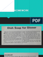 HOMEWORK - PDF Ingles PDF