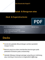 DECK AND SUPERSTRUCTURES