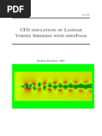 CFD Simulations of Laminar Vortex Shedding With Openfoam: Martin Einarsve, MSC