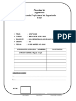 Ingeniería Civil - Mecánica de Fluidos - Orificios