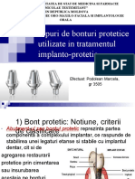 Tipuri de Bonturi Protetice Utilizate in Tratamentul Implanto Protetic