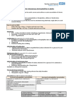 Guideline For Intravenous Aminophylline in Adults