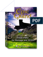K-Sounds Epic Grand Montage MODX User Guide PDF