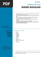 Manik Mahajan: Curriculum Vitae