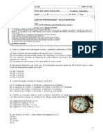 Av1 1 Bimestre - 6 Ano - Matemática