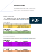 EJERCICIO CONCILIACION No. 16