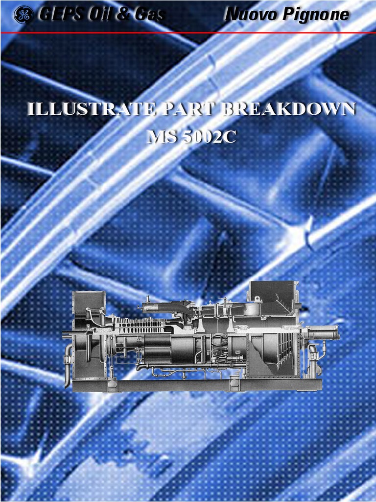 MS5002C Gas Turbine Parts Breakdown | PDF | Turbine | Turbomachinery