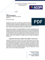 Carta Dr. Ivan Duque Marquez PDF
