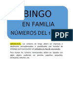 Bingo Numeros 1 Al 10