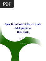 Obs Studio Help Guide 19 09 23 Pdf Menu Computing Streaming Media