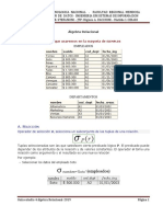 Guía estudio practica 4 Álgebra Relacional