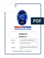 Examen Mod. II - Retraccion y Fluencia DSGL