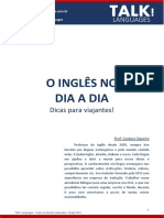 E-Book - Inglês No Dia A Dia