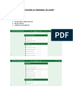 Evidencias Capacitación Al Personal de Acert