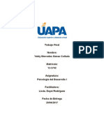 Tarea 1 de Psicologia Del Desarrollo 1