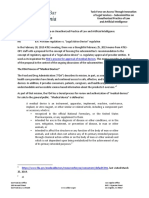 Provider Regulation vs. "Legal Advice Device" Regulation Memo PDF