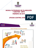 PRESENTACION - MODELO - INTEGRADO - DE - PLANEACION - Y - GESTION - MIPG Trabajo