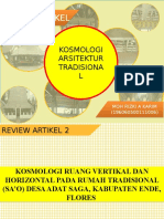 Review Artikel Kosmologi Arsitektur