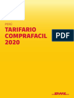 Tarifario - Comprafácil 2020