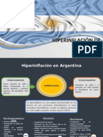 Hiperinflación de Argentina-ppt