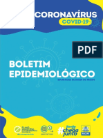 Boleto epidemiológico de Pernambuco 17-03-2020