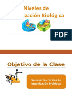 1 Niveles de Organización Biológica