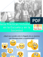 TALLER - Hacia Pràcticas Inclusivas