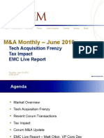 EMC - Tech M&A Monthly