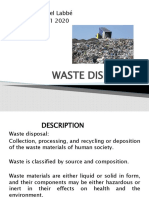 Waste Disposal