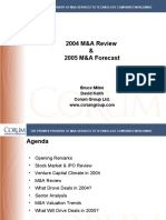 Webinar 011105 Corum Group 2004 M&amp;a Review &amp; 2005 Forecast