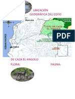 Ubicación Geográfica Del Coto de Caza El Angolo