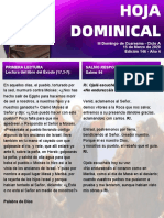 HOJA DOMINICAL - Domingo 15 de Marzo PDF