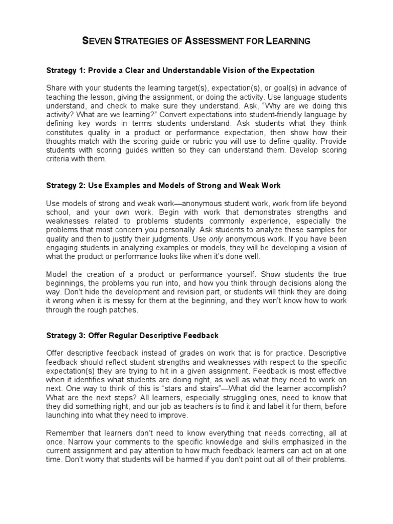 LEARNING NEEDS ASSESSMENT EXAMPLE visual data 4
