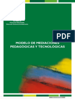 Modelo de Mediaciones p y t