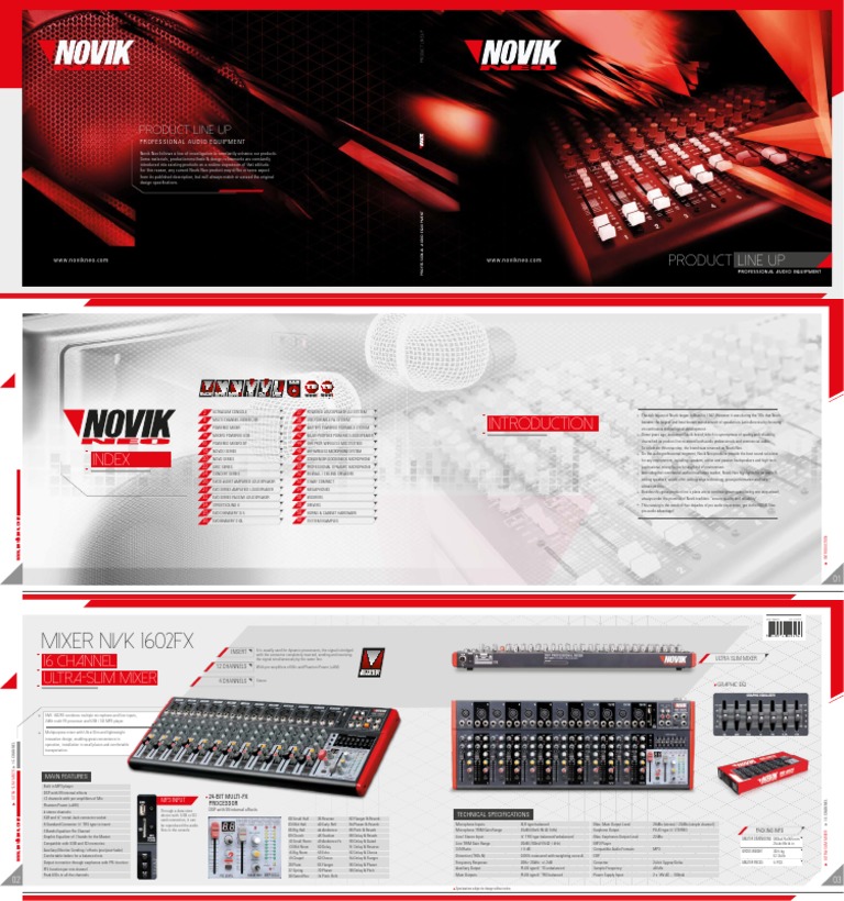 Novik PDF | PDF | Sound Technology | Sound Production Technology