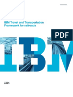 Railroad Asset Management and Reservation Systems: IBM Travel and Transportation Framework