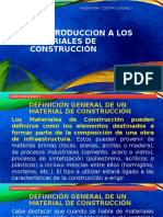 0 - Introduccion A Los Materiales de Construccion