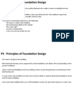 Principles of Foundation Design