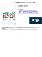 Toda La Cultura en 1001 Preguntas PDF