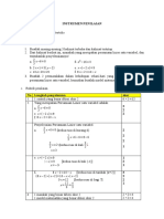 Instrumen Penilaian Persamaan Linier Satu Variabel Muhammad Jukhair J Husain