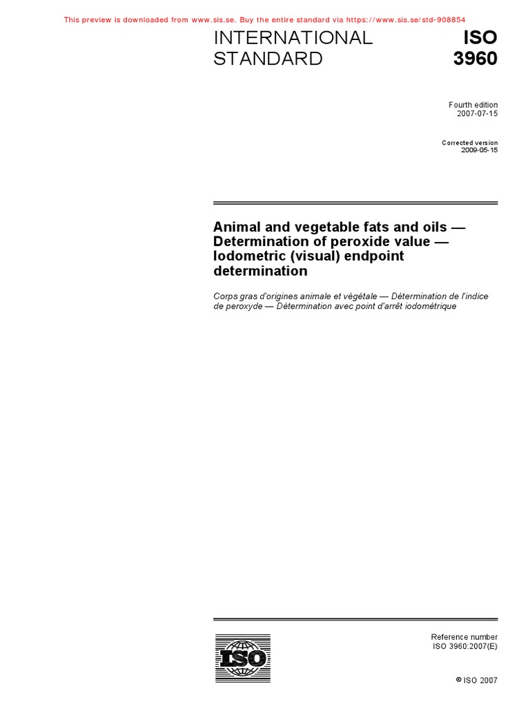 Iso 3960 2007 en FR PDF | PDF | International Organization For ...