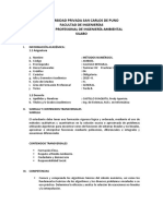 Silabus Metodos Numericos ING Ambiental PDF