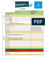 Calendário Escolar 1o Semestre