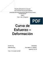 Ensayo # 2 Curva de Esfuerzo - Deformacion