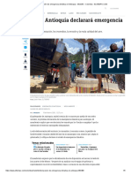 Declaración de Emergencia Climática en Antioquia - Medellín - Colombia PDF