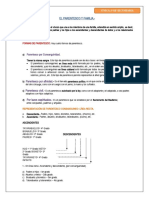 Semana 3 Cívica - 1° de Secundaria-Parentesco