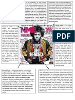 Analysis - Jimi Hendrix
