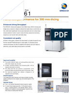 Advanced Performance For 300 MM Dicing: Fully Automatic Dicing Saw