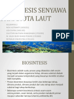 Biosintesis Senyawa dari Biota Laut